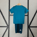 KIT Infantil Retrô Real Madrid 2017/18 Terceiro