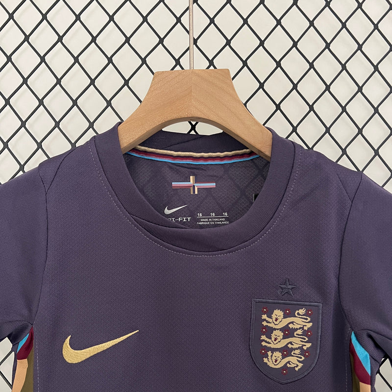KIT Infantil da Seleção Inglesa 2024 Fora