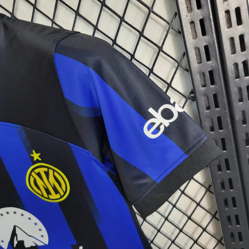 KIT Infantil Inter de Milão 2023/24 Casa