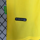 KIT Infantil Retrô da Seleção Brasileira 2002 Casa