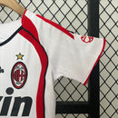 KIT Infantil Retrô AC Milan 2006/07 Fora