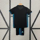 KIT Infantil Retrô Real Madrid 2017/18 Fora