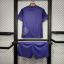 KIT Infantil Real Madrid 2024/25 Y3-Roxa