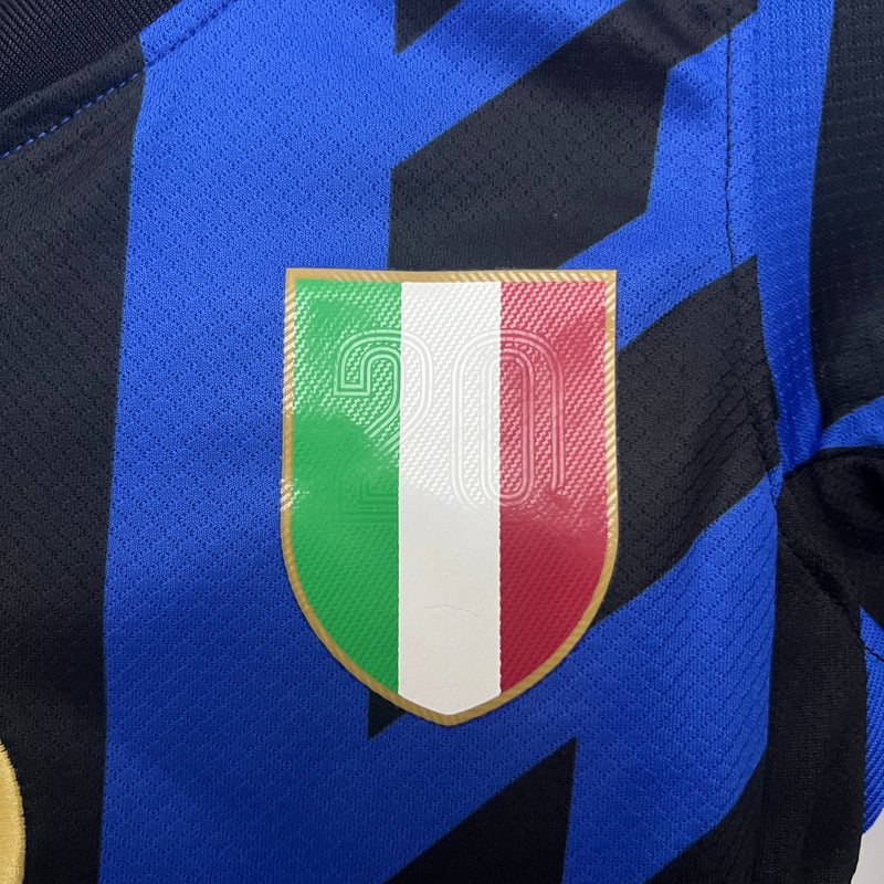 KIT Infantil Inter de Milão 2024/25 Casa