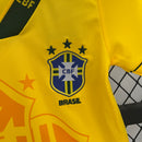 KIT Infantil Retrô da Seleção Brasileira 1994 Casa