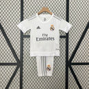 KIT Infantil Retrô Real Madrid 2015/16 Casa