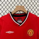 KIT Infantil Retrô Manchester United 2000/01 Casa