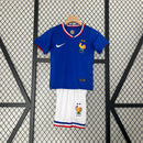 KIT Infantil da Seleção Francesa 2024 Casa