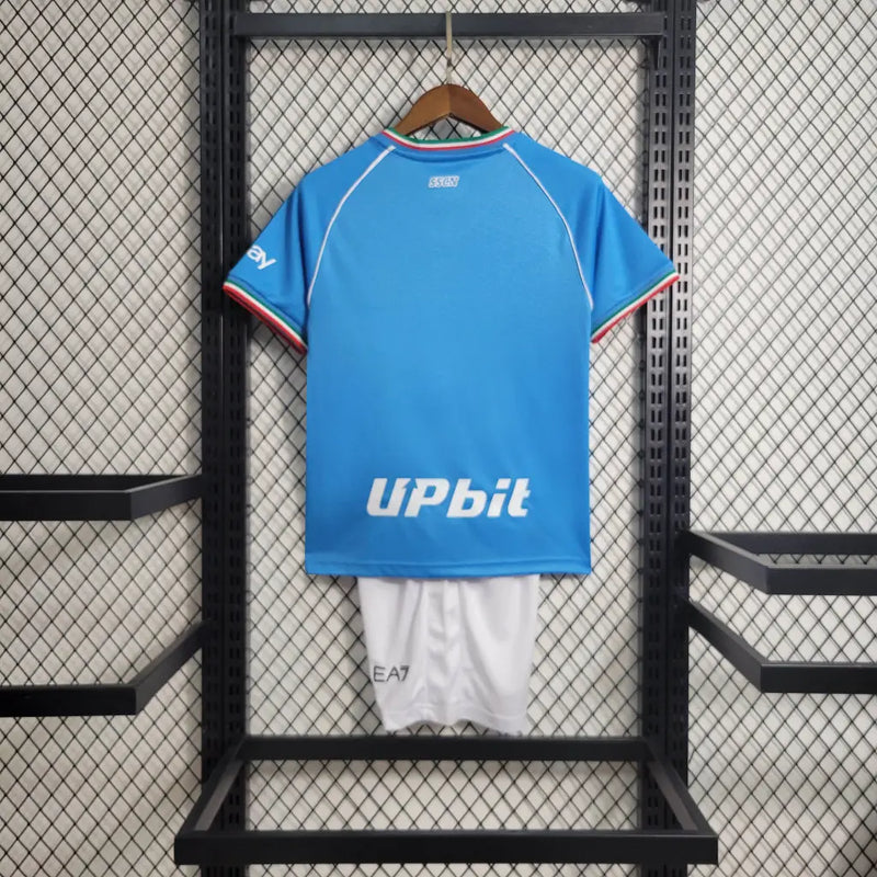 KIT Infantil Napoli 2023/24 Casa