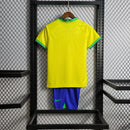 KIT Infantil Seleção Brasil 2022 Casa
