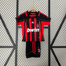 KIT Infantil Retrô AC Milan 2006/07 Casa