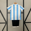 KIT Infantil Retrô da Seleção da Argentina 1986 Casa