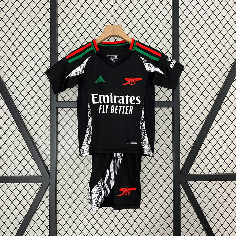 KIT Infantil Arsenal 2024/25 Fora