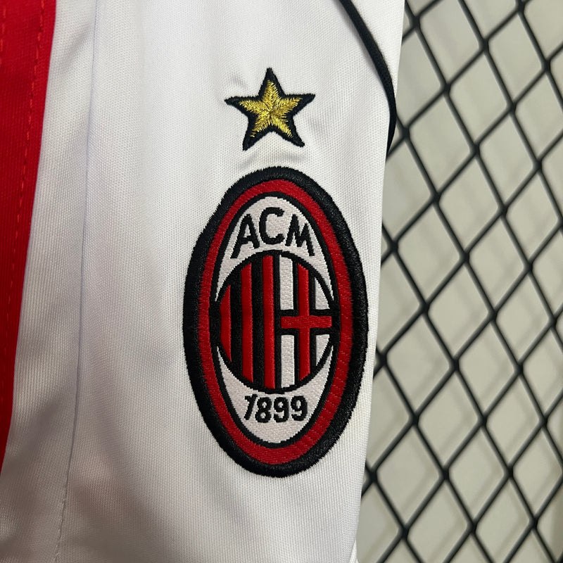 KIT Infantil Retrô AC Milan 2006/07 Fora