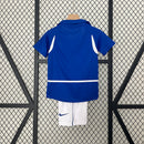 KIT Infantil Retrô da Seleção Brasileira 2002 Fora