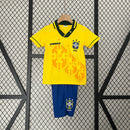 KIT Infantil Retrô da Seleção Brasileira 1994 Casa