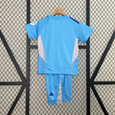 KIT Infantil Real Madrid 2024/25 Goleiro - Azul