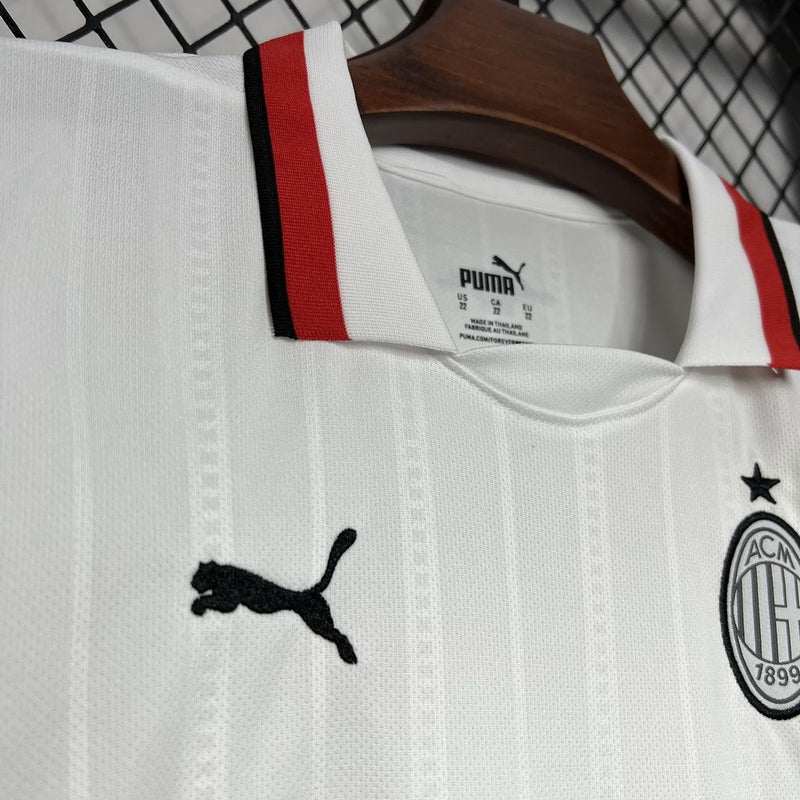 KIT Infantil AC Milan 2024/25 Fora