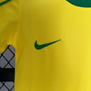 KIT Infantil Retrô da Seleção Brasileira 2002 Casa