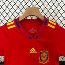 KIT Infantil Retrô da Seleção Espanhola 2010 Casa